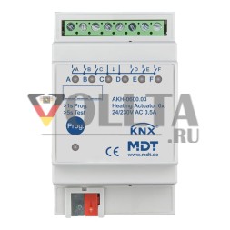 MDT AKH-0600.03 6-ходовой 3TE REG 24-230VAC привод отопления