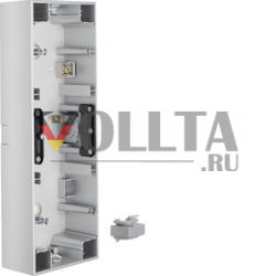 Berker 10537003 Корпус для поверхностного монтажа, 3-х полосный, алюминиевый Berker K.5