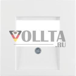 Berker 6810338989 Центральная часть для розетки TDO полярно-белый, глянцевый Berker S.1/B.3/B.7