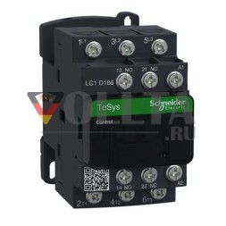 Контактор Schneider Electric LC1D186E7 3-полюсный 18A 48V 50/60HZ 1S/1OE