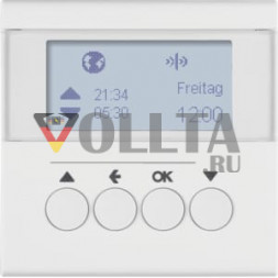 Berker 85745188 KNX-радио таймер для жалюзи quicklink полярно-белый матовый Berker S.1/B.3/B.7
