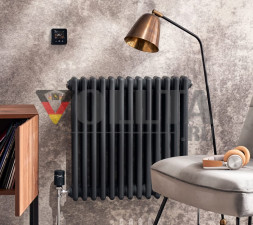 SCHNEIDER CCTFR6401 Wiser комнатный термостат | дисплей, датчик влажности | черный