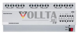 ESYLUX EC10430367 актор для жалюзи 12-кратно CU-DIN SB 6-CH 10А, KNX