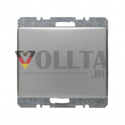 Berker 10440004 Arsys Заглушка крышка, без распорок цвет: благородная сталь