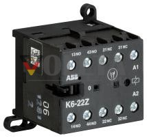ABB Stotz-Kontakt K6-22Z-85, миниатюрный вспомогательный контактор 380-415 В 40-450 Гц, GJH1211001R8225