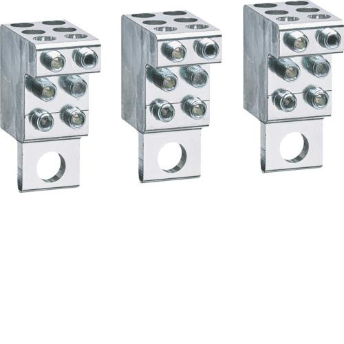 Hager HYS155H P160 M8 Cu/Al 3P 6x4-25qmm соединительная клемма