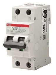 Переключатель ABB Stotz-Kontakt 2CSR255188R1164 DS201AT-C16A/0,03 6кА 1P+N FI/LS