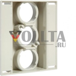 Hager LD01-02AD-3 крышка D01 3-полюсная серая