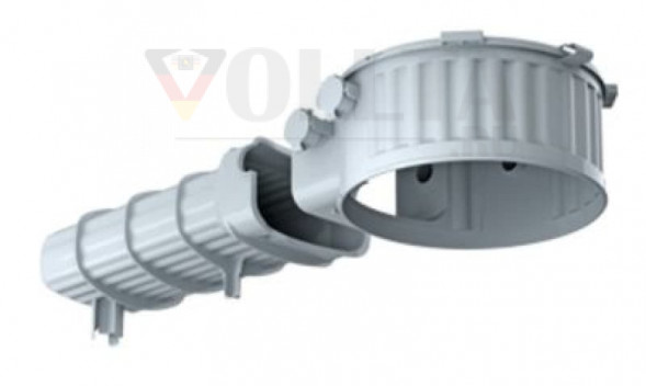 Kaiser 1282-40 Короба для электромонтажа  HaloX c Tunnel lang 180mm