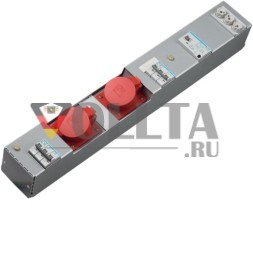 Удлинитель Hager ZAH001L 2xCEE 32A 5-контактный 160x100x710