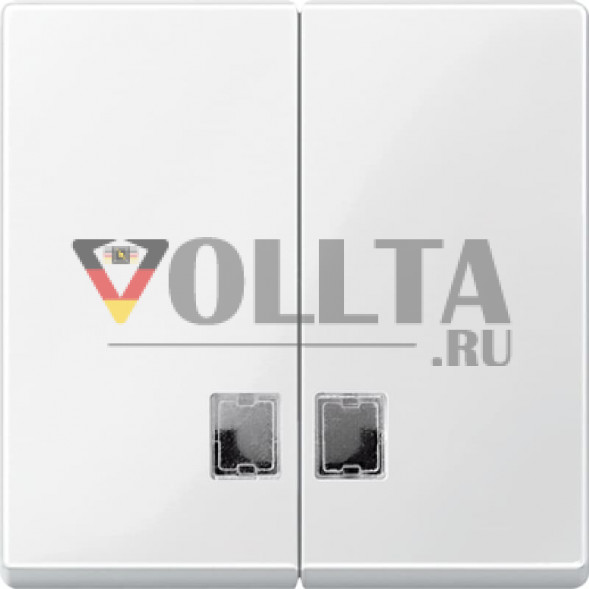 Merten 438519 System M серийный выключатель крышка, цвет:полярная белизна, тон:глянец