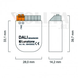 LUNATONE 86459582 Секвенсор DALI UP | стандартный