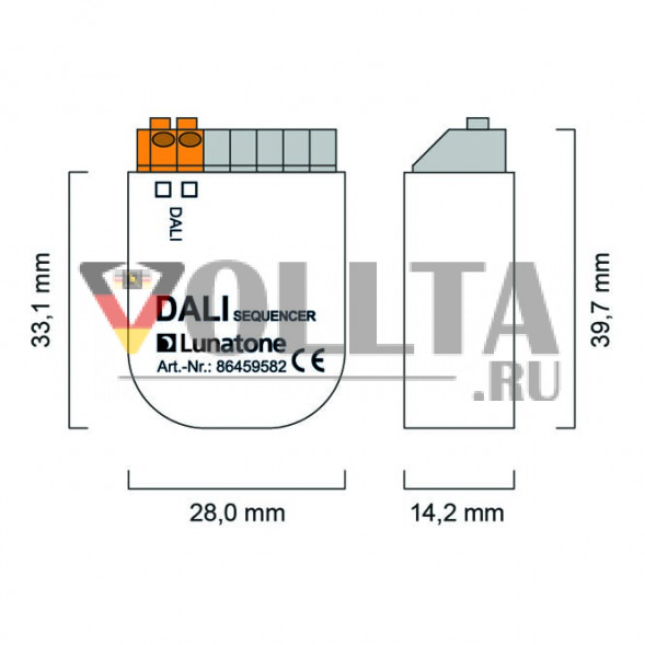 LUNATONE 86459582 Секвенсор DALI UP | стандартный