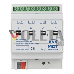 MDT AKI-0416.04 MDT 4ф. 16/20A 230VAC Привод переключения нагрузки C
