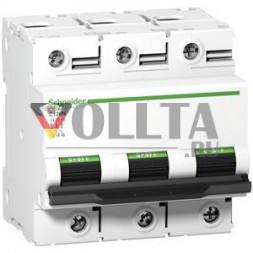 Schneider Electric A9N18387 C120N 3-полюсный автоматический выключатель D80A