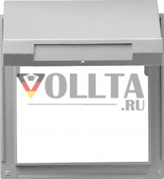 Gira 065465 TX44 Zwischenplatte цвет: алюминевый