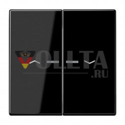 Jung LS995KO5PSW LS990 KNX кнопка, клавиша крышка, цвет: черный