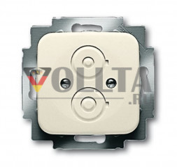 Busch-Jaeger 2529-212 Duro2000 SI BNC/TNC-Buchse крышка, цвет: кремово-белый