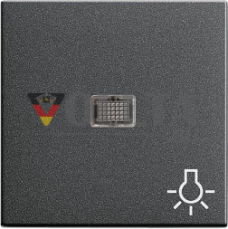 Gira 063028 System55 выключатель света/датчик крышка, цвет:антрацит