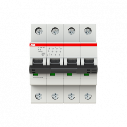 Автоматический выключатель ABB Stotz-Kontakt 2CDS274445R0064 S204MT-C6 C-Char.10kA 6A 4P