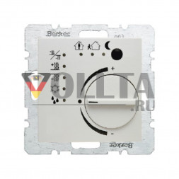Berker 75441189 S1 KNX Регулятор температуры помещения, цвет:полярная белизна, тон: матовый