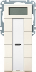 Schneider серия: Merten MEG6214-0444 System M KNX кнопка, клавиша четверная plus цвет: кремово-белый, тон: матовый