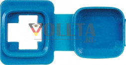 Schneider серия: Merten 465591 Splash-Flansch IP44 цвет: голубой