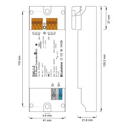 LUNATONE 87454427 DALI-2 Bluetooth комнатный контроллер | стандарт
