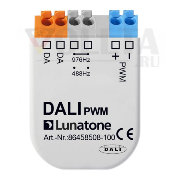 LUNATONE 86458508-100 Аналоговый интерфейс DALI выход | ШИМ, 100 мА
