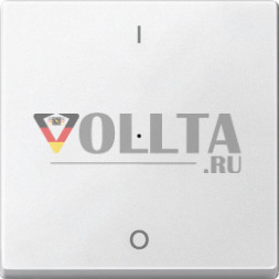 Schneider серия: Merten 625419 System M KNX Клавиша для модуля, крышка, цвет:полярная белизна, тон: матовый