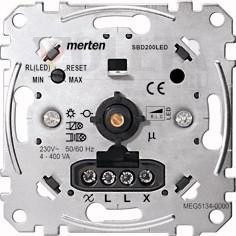 MERTEN MEG5134-0000 Универсальная поворотная вставка диммера для светодиодных ламп
