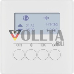 Berker 85745229 KNX радиотаймер quicklink полярно-белый включая Berker Q.1/Q.3