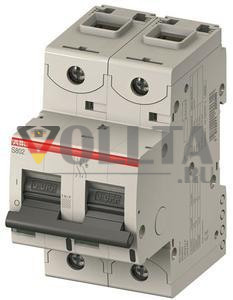 ABB Stotz-Kontakt S802S-B8, высокопроизводительный автоматический выключатель 8A,B,415VAC=Icu 50kA,2P, 2CCS862001R0085