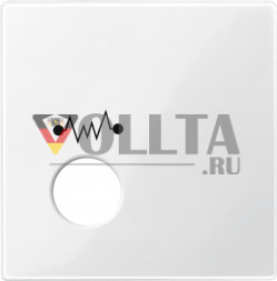 Schneider серия: Merten 451219 System M Блок вызова крышка, цвет:полярная белизна, тон:глянец