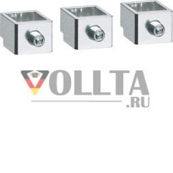 Hager HYT001H P250 монтаж Cu/Al 3P 1x10-150qmm соединительная клемма