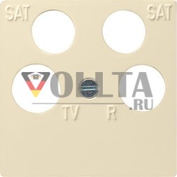 Gira 025901 центральная плата 4-х канальная fuba ECG Astro System 55 кремово-белый