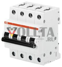 ABB Stotz-Kontakt S204-B6, Автоматический выключатель B-Char., 6 кА, 6 А, 4П, 2CDS254001R0065
