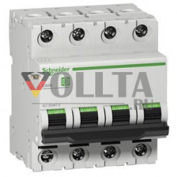 Schneider Electric M9F11450 M9 C60N 4P 50A C IEC60947-2 миниатюрный автоматический выключатель