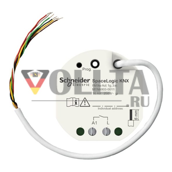 Schneider Electric MTN6003-0011 Spacelogic UP 3BE KNX коммутационный привод