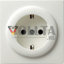 Gira 018840 S-Color SCHUKO-розетка  16А, без защиты от детей цвет:чисто белый, тон:глянец