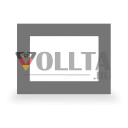 Рама MDT VCB-07SI.04 VisuControl 7 дюймов, имитирующая нержавеющую сталь