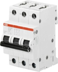 Автоматический выключатель ABB Stotz-Kontakt S203MT-C4UC C4A 3-полюсный, 10 кА, 2CDS273065R0044