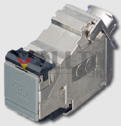 Jung UMB-CAT6A RJ45 разъем цвет: серебрянный