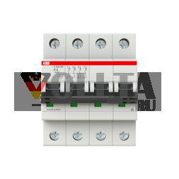 Автоматический выключатель ABB Stotz-Kontakt 2CDS274445R0085 S204MT-B8 B-Char.10kA 8A 4P
