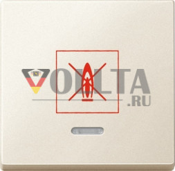 Schneider серия: Merten MEG3307-0444 System M отопление аварийный выключатель крышка, цвет: кремово-белый, тон: матовый
