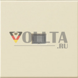 Gira 029801 System55 контрольный-выключатель света крышка, цвет: кремово-белый, тон:глянец