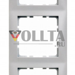 Berker 10158989 S1 рамка пятерная цвет:полярная белизна, тон:глянец
