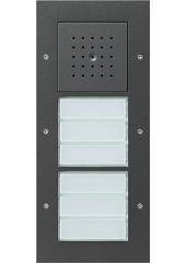 Gira 126867 AP дверная станция 6-сторонняя домофонная система антрацит