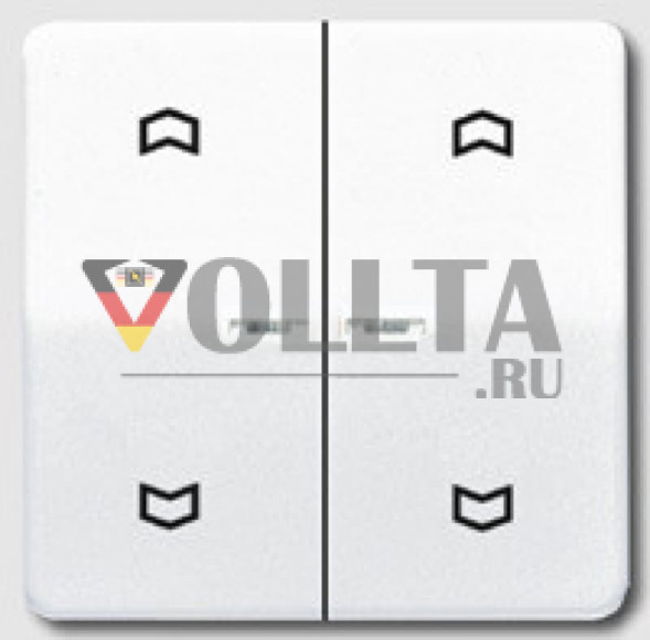 Jung AS591-5KO5MP AS500 KNX кнопка, клавиша крышка, цвет: кремово-белый