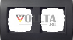 Gira 021208 Event рамка двойная,  цвет:антрацит